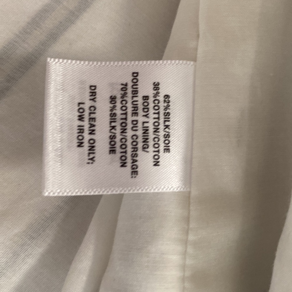 Lafayette 148 silk/cotton blazer, size 10. - Picture 5 of 6